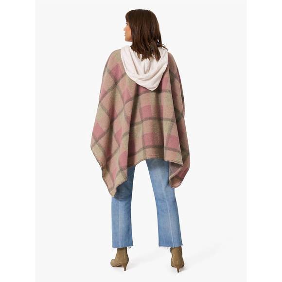NEW XIRENA wynter poncho in mink rose - Picture 3 of 3